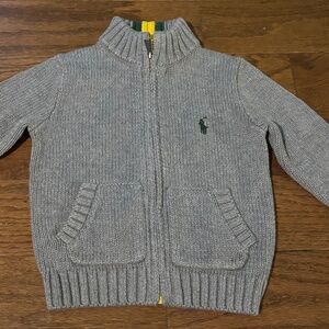 Ralph Lauren Infant Zip-Up Sweater